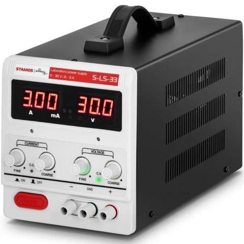 ZASILACZ LABORATORYJNY SERWISOWY 0-30 V 0-3 A DC 125 W LED ZASILACZ LABORATORYJNY SERWISOWY 0-30 V 0-3 A DC 125 W LED