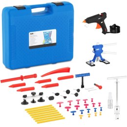 ZESTAW NAPRAWCZY PDR DO USUWANIA WGNIECEŃ W KAROSERII 80 W - 19 ADAPTERÓW