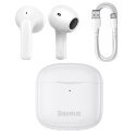 BEZPRZEWODOWE SŁUCHAWKI BLUETOOTH 5.0 TWS DOUSZNE WODOODPORNE IP64 E3 BIAŁY