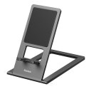 BIURKOWY STOJAK UCHWYT PODSTAWKA NA TABLET SKŁADANA SZARY