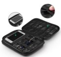 ETUI PUDEŁKO NA DYSK TWARDY HDD SSD TELEFON KABLE AKCESORIA SZARY