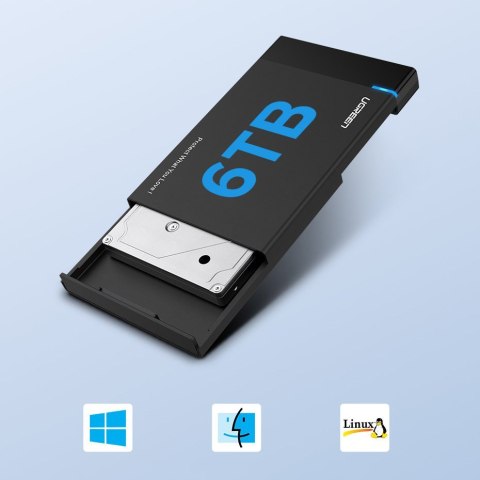 KIESZEŃ NA DYSK HDD SSD OBUDOWA DYSKU SATA 2,5'' USB 3.2 GEN 1 KIESZEŃ NA DYSK HDD SSD OBUDOWA DYSKU SATA 2,5'' USB 3.2 GEN 1