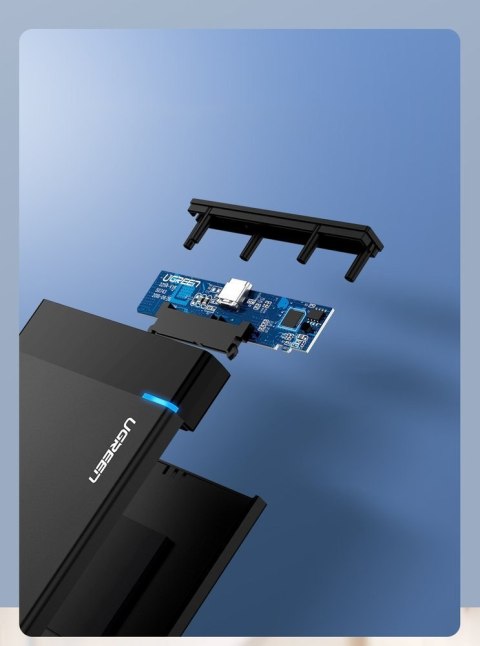 KIESZEŃ NA DYSK HDD SSD OBUDOWA DYSKU SATA 2,5'' USB 3.2 GEN 1 KIESZEŃ NA DYSK HDD SSD OBUDOWA DYSKU SATA 2,5'' USB 3.2 GEN 1