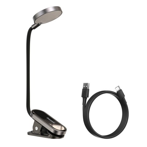 MINI LAMPKA LAMPA LED DO CZYTANIA EKRANU Z KLIPSEM SZARY MINI LAMPKA LAMPA LED DO CZYTANIA EKRANU Z KLIPSEM SZARY