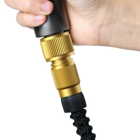 PISTOLET MYJKA ZRASZACZ DO MYCIA SAMOCHODU AUTA 7,5 M - CZARNY PISTOLET MYJKA ZRASZACZ DO MYCIA SAMOCHODU AUTA 7,5 M - CZARNY