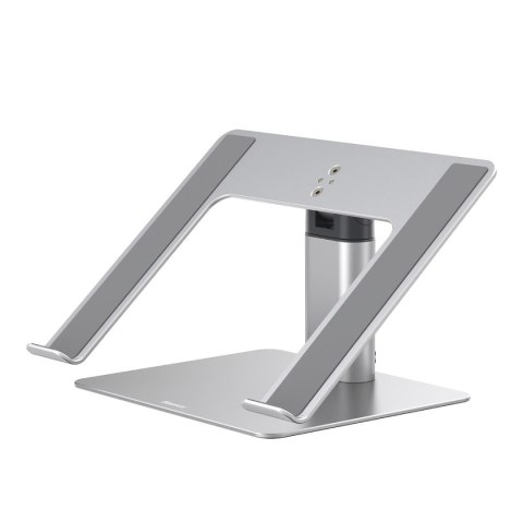 PODSTAWKA POD LAPTOPA 11"-17,3" REGULOWANA WYSOKOŚĆ ALUMINIOWA SREBRNY PODSTAWKA POD LAPTOPA 11"-17,3" REGULOWANA WYSOKOŚĆ ALUMINIOWA SREBRNY