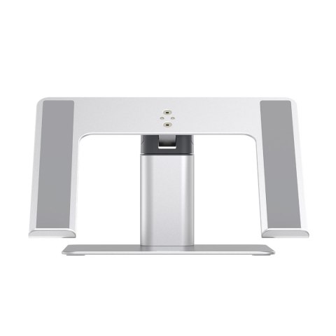 PODSTAWKA POD LAPTOPA 11"-17,3" REGULOWANA WYSOKOŚĆ ALUMINIOWA SREBRNY PODSTAWKA POD LAPTOPA 11"-17,3" REGULOWANA WYSOKOŚĆ ALUMINIOWA SREBRNY