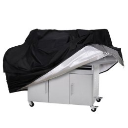 POKROWIEC PLANDEKA OSŁONA NA GRILLA ROWER MOTOR MEBLE OGRODOWE XXL CZARNY