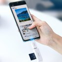 PRZENOŚNY CZYTNIK KART TF/SD POD USB 3.0 CZARNY