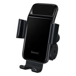 ROWEROWY UCHWYT NA SMARTFON TELEFON Z ŁADOWARKA SOLARNĄ PANELEM SŁONECZNYM CZARNY