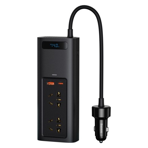 SAMOCHODOWA PRZETWORNICA NAPIĘCIA INWERTER PRĄDU 150W 12V - 220V 230V SAMOCHODOWA PRZETWORNICA NAPIĘCIA INWERTER PRĄDU 150W 12V - 220V 230V