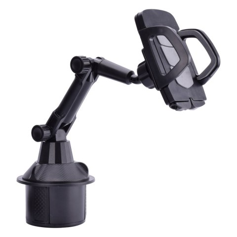 UCHWYT SAMOCHODOWY DO SMARTFONA DO MIEJSCA NA KUBEK CUP HOLDER CZARNY UCHWYT SAMOCHODOWY DO SMARTFONA DO MIEJSCA NA KUBEK CUP HOLDER CZARNY