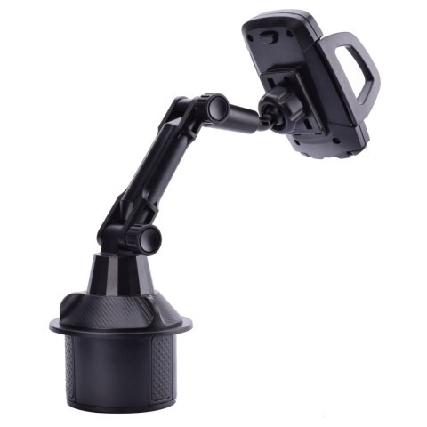 UCHWYT SAMOCHODOWY DO SMARTFONA DO MIEJSCA NA KUBEK CUP HOLDER CZARNY UCHWYT SAMOCHODOWY DO SMARTFONA DO MIEJSCA NA KUBEK CUP HOLDER CZARNY
