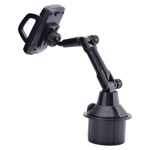 UCHWYT SAMOCHODOWY DO SMARTFONA DO MIEJSCA NA KUBEK CUP HOLDER CZARNY UCHWYT SAMOCHODOWY DO SMARTFONA DO MIEJSCA NA KUBEK CUP HOLDER CZARNY