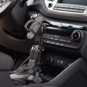 UCHWYT SAMOCHODOWY DO SMARTFONA DO MIEJSCA NA KUBEK CUP HOLDER CZARNY