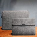 ETUI POKROWIEC NA LAPTOP TABLET 13" - 13.9" SZARY