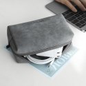 ETUI POKROWIEC ORGAZNIZER SASZETKA WIELOFUNKCYJNA NA AKCESORIA 19X12X8CM SZARY
