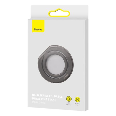 MAGNETYCZNY UCHWYT RING PODSTAWKA HALO DO TELEFONU SZARY MAGNETYCZNY UCHWYT RING PODSTAWKA HALO DO TELEFONU SZARY