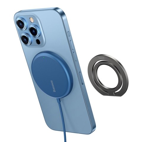MAGNETYCZNY UCHWYT RING PODSTAWKA HALO DO TELEFONU SZARY MAGNETYCZNY UCHWYT RING PODSTAWKA HALO DO TELEFONU SZARY