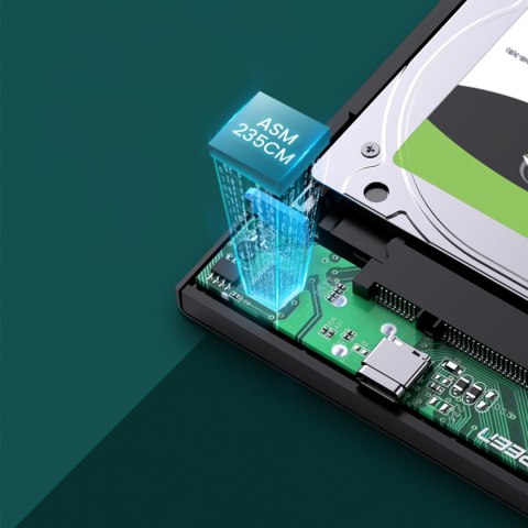 OBUDOWA KIESZEŃ NA DYSK SATA 2.5'' 5TB USB 3.0 CZARNY OBUDOWA KIESZEŃ NA DYSK SATA 2.5'' 5TB USB 3.0 CZARNY