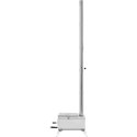 PIEC NAMIOTOWY TURYSTYCZNY PRZENOŚNY DO OGRZEWANIA I GOTOWANIA KOMORA 460 X 280 X 231 MM - SREBRNY