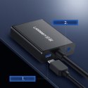 PRZEJŚCIÓWKA ADAPTER HDMI - VGA + KABEL USB - MICRO USB 1M CZARNY