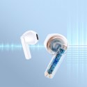 SŁUCHAWKI TWS BEZPRZEWODOWE ENC WODOODPORNE IPX4 BLUETOOTH 5.3 BIAŁY