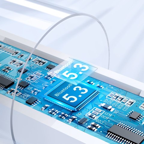 SŁUCHAWKI TWS BEZPRZEWODOWE ENC WODOODPORNE IPX4 BLUETOOTH 5.3 BIAŁY SŁUCHAWKI TWS BEZPRZEWODOWE ENC WODOODPORNE IPX4 BLUETOOTH 5.3 BIAŁY