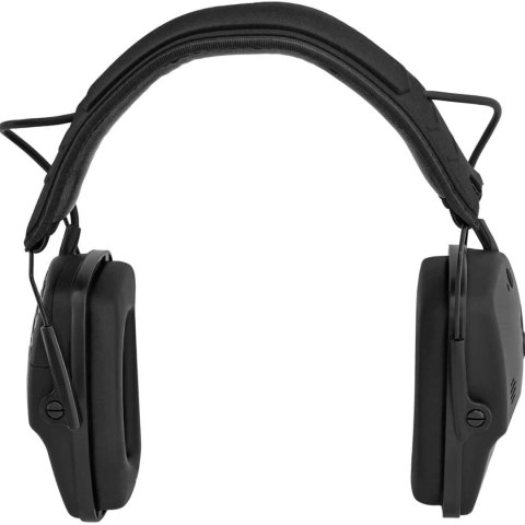 SŁUCHAWKI OCHRONNE WYGŁUSZAJĄCE ZAGŁUSZKI AKTYWNE STRZELECKIE AUX BLUETOOTH - CZARNE SŁUCHAWKI OCHRONNE WYGŁUSZAJĄCE ZAGŁUSZKI AKTYWNE STRZELECKIE AUX BLUETOOTH - CZARNE