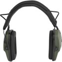 SŁUCHAWKI OCHRONNE WYGŁUSZAJĄCE ZAGŁUSZKI AKTYWNE STRZELECKIE AUX BLUETOOTH - ZIELONE