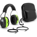 SŁUCHAWKI WYGŁUSZAJĄCE AKTYWNE ZAGŁUSZKI OCHRONNE Z RADIEM AUX MP3 BLUETOOTH - ZIELONE