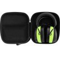 SŁUCHAWKI WYGŁUSZAJĄCE AKTYWNE ZAGŁUSZKI OCHRONNE Z RADIEM AUX MP3 BLUETOOTH - ZIELONE