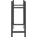 STOJAK NA DREWNO OPAŁOWE KOMINKOWE LOFT 60 X 25 X 61.5 CM