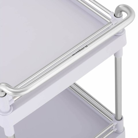 WÓZEK LABORATORYJNY ZABIEGOWY KOSMETYCZNY 2 PÓŁKI 1 SZUFLADA 82 X 52 X 91 CM 20 KG WÓZEK LABORATORYJNY ZABIEGOWY KOSMETYCZNY 2 PÓŁKI 1 SZUFLADA 82 X 52 X 91 CM 20 KG
