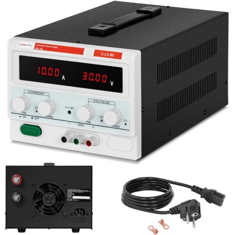 ZASILACZ LABORATORYJNY SERWISOWY 0-30 V 0-10 A 300 W ZASILACZ LABORATORYJNY SERWISOWY 0-30 V 0-10 A 300 W