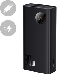 ADAMAN POWERBANK 20000MAH 30W CZARNY + KABEL USB-C