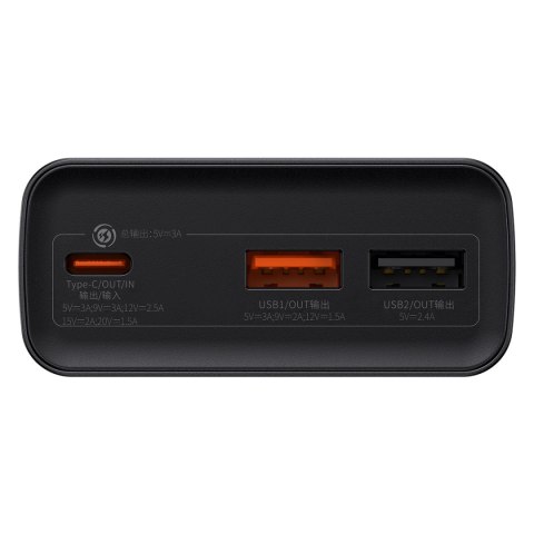 ADAMAN POWERBANK 20000MAH 30W CZARNY + KABEL USB-C ADAMAN POWERBANK 20000MAH 30W CZARNY + KABEL USB-C