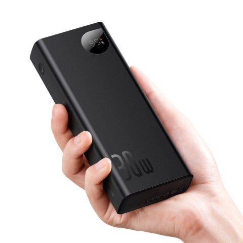 ADAMAN POWERBANK 20000MAH 30W CZARNY + KABEL USB-C ADAMAN POWERBANK 20000MAH 30W CZARNY + KABEL USB-C