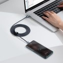KABEL PRZEWÓD DO SZYBKIEGO ŁADOWANIA I TRANSFERU DANYCH USB-C USB-C 100W 2M CZARNY