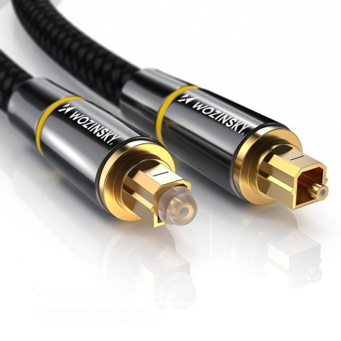 OPTYCZNY KABEL PRZEWÓD AUDIO CYFROWY ŚWIATŁOWÓD TOSLINK SPDIF 3M CZARNY OPTYCZNY KABEL PRZEWÓD AUDIO CYFROWY ŚWIATŁOWÓD TOSLINK SPDIF 3M CZARNY