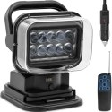 REFLEKTOR LAMPA LED SZPERACZ Z MAGNETYCZNĄ PODSTAWĄ I PILOTEM NA SAMOCHÓD ŁÓDŹ 9-32 V 50 W