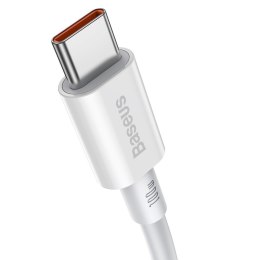 SUPERIOR KABEL PRZEWÓD USB-C USB-C QUICK CHARGE FCP 100W 5A 20V 2M BIAŁY
