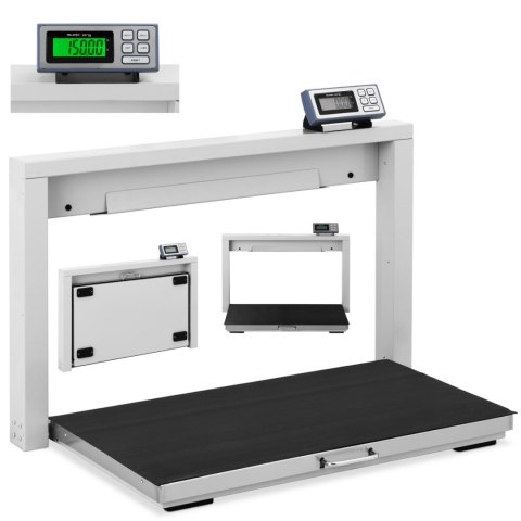 WAGA PLATFORMOWA MAGAZYNOWA SKŁADANA 95 X 50 CM LCD 150 KG / 50 G WAGA PLATFORMOWA MAGAZYNOWA SKŁADANA 95 X 50 CM LCD 150 KG / 50 G