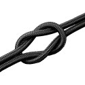 WYTRZYMAŁY PRZEWÓD KABEL 3W1 USB MICROUSB IPHONE LIGHTNING USB-C 3.5A 1.2M CZARNY