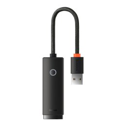 ZEWNĘTRZNA KARTA SIECIOWA LAN USB TYP A RJ45 100MBPS SZARY