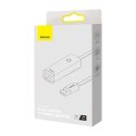 ZEWNĘTRZNA KARTA SIECIOWA LAN USB TYP A RJ45 100MBPS SZARY