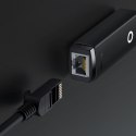 ZEWNĘTRZNA KARTA SIECIOWA LAN USB TYP A RJ45 100MBPS SZARY