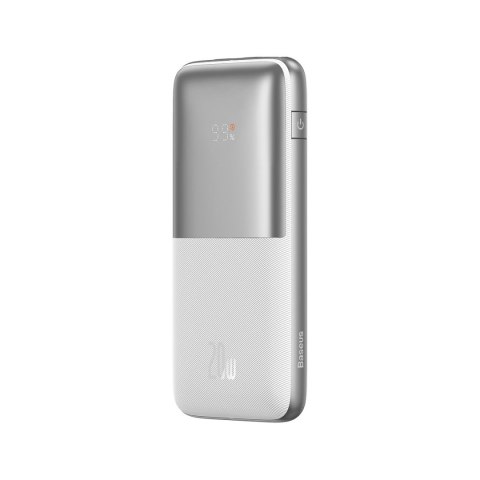 BIPOW PRO POWERBANK 10000MAH 20W + KABEL USB 3A 0.3M BIAŁY BIPOW PRO POWERBANK 10000MAH 20W + KABEL USB 3A 0.3M BIAŁY