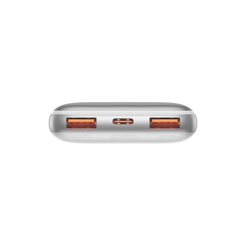 BIPOW PRO POWERBANK 10000MAH 20W + KABEL USB 3A 0.3M BIAŁY BIPOW PRO POWERBANK 10000MAH 20W + KABEL USB 3A 0.3M BIAŁY