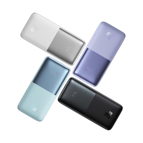 BIPOW PRO POWERBANK 10000MAH 20W + KABEL USB 3A 0.3M BIAŁY BIPOW PRO POWERBANK 10000MAH 20W + KABEL USB 3A 0.3M BIAŁY